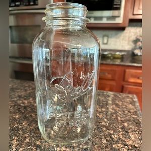 Vintage Ball Half Gallon Perfect Mason Canning Jar